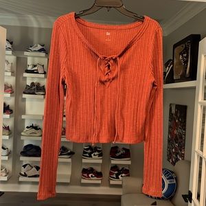 SO Fall Crop Top (NWOT)